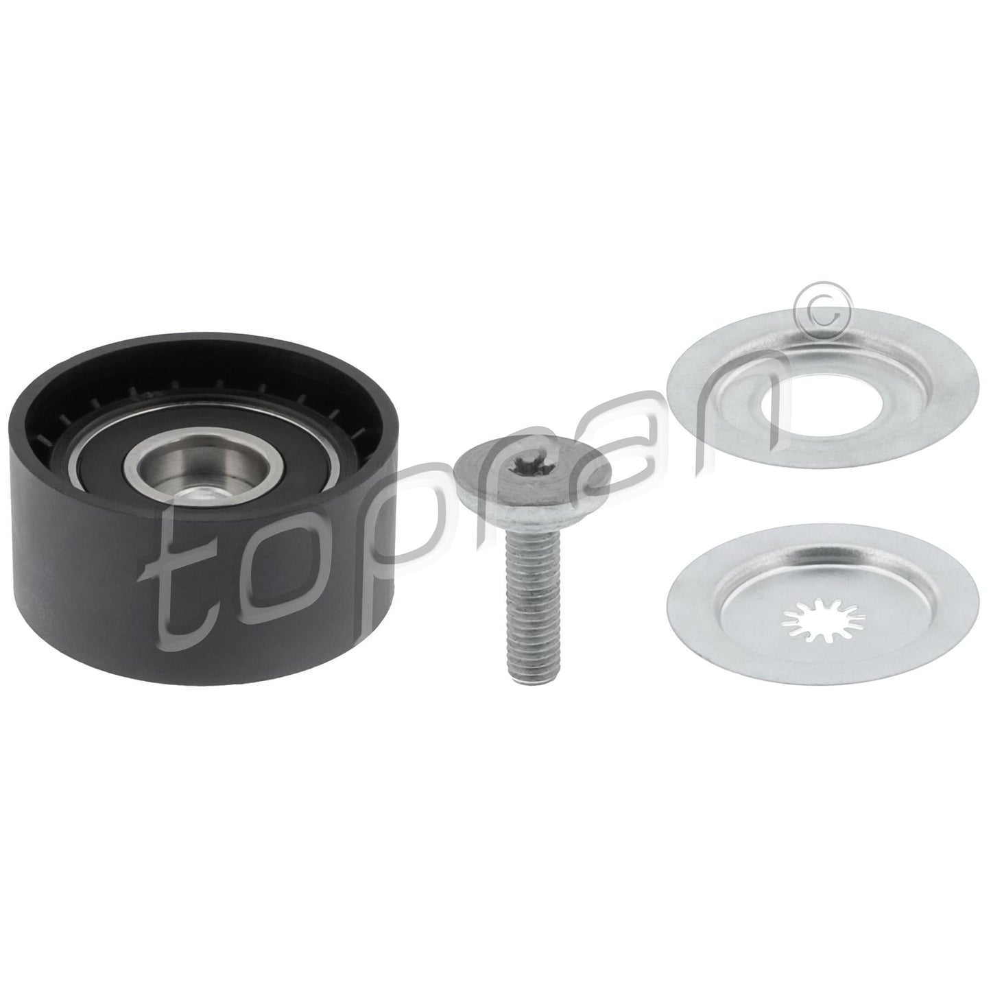 HANS PRIES HP408691 V-Ribbed Belt Deflection/Guide Pulley