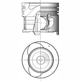 KOLBENSCHMIDT 41813600 Piston