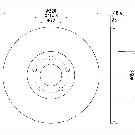 HERTH+BUSS JAKOPARTS J3350301 Brake Disc Splash Guard