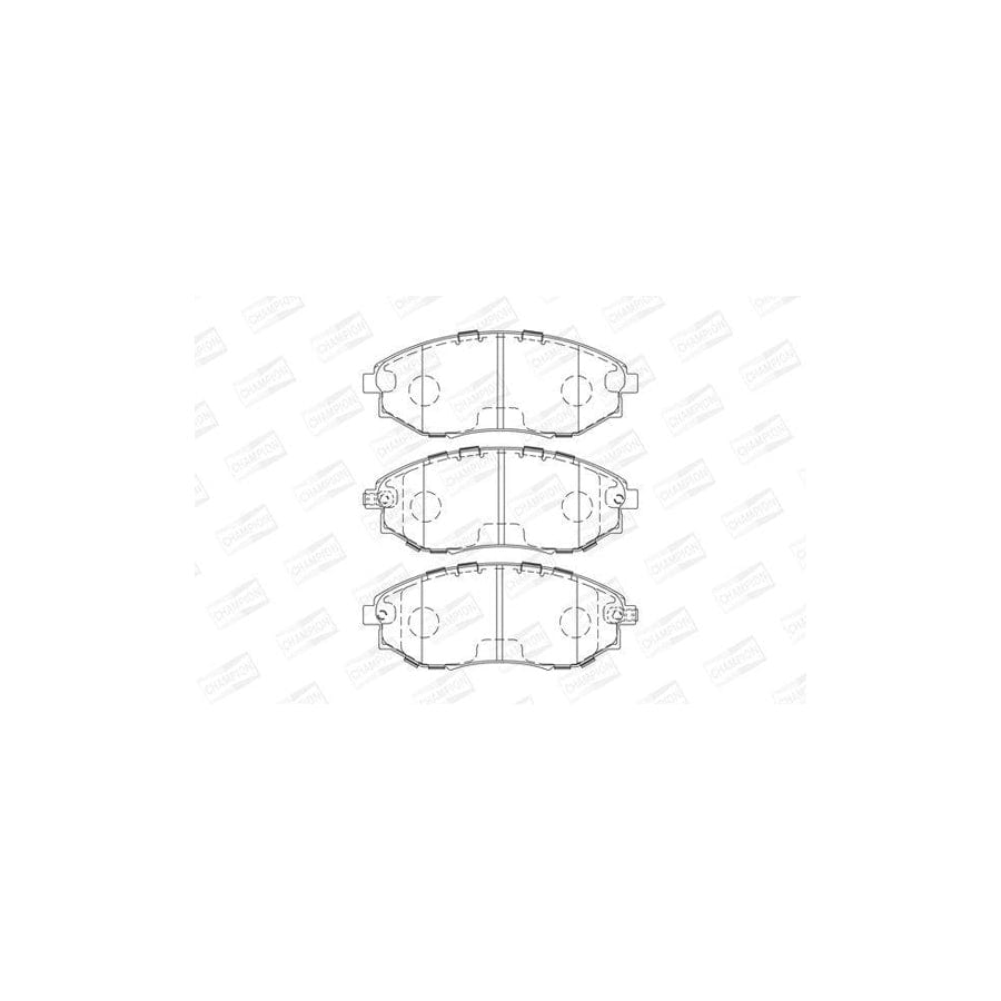 Champion 573751Ch Brake Pad Set