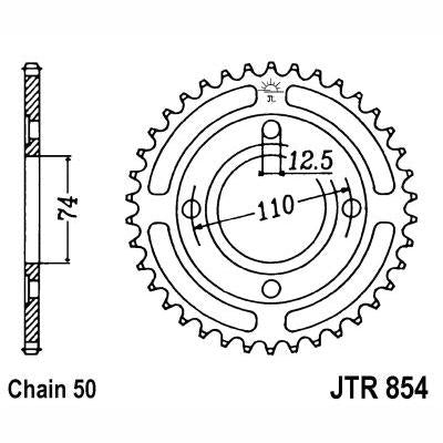 JT JTR854,41 Chain Sprocket