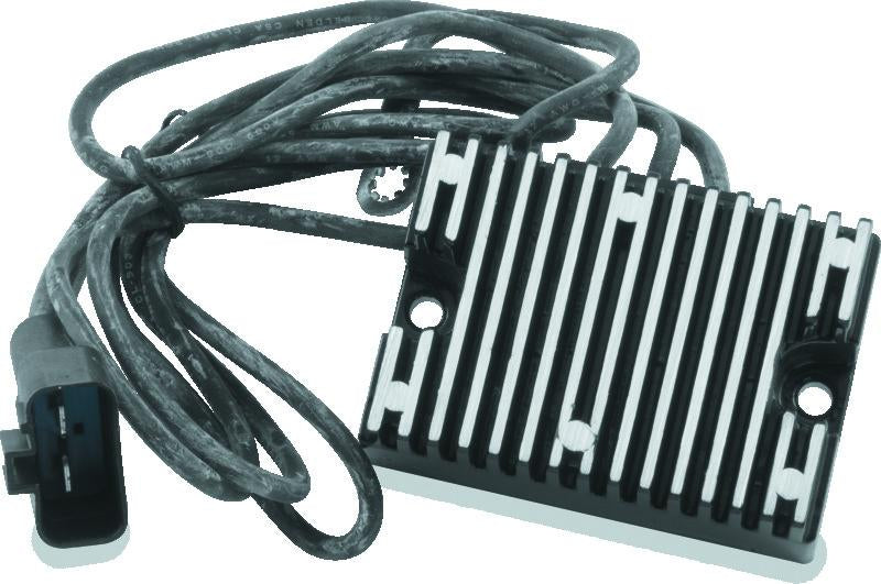 TwinPower Twin Power 99-03 FXD Voltage Regulator Black Replaces H-D 74518-99A 32 Amp