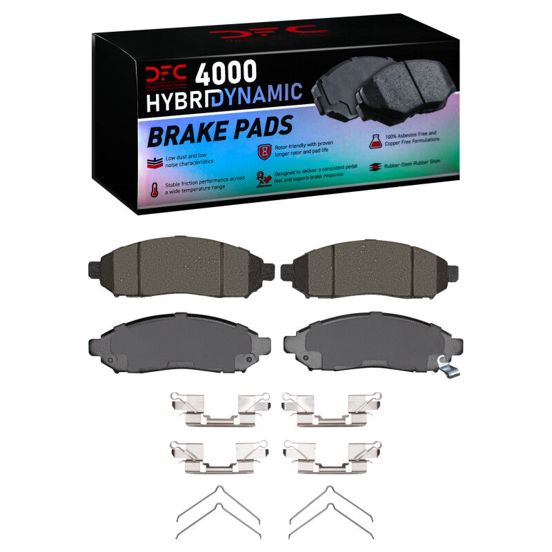 DFC 05-26 Nissan Frontier Front 4000 HybriDynamic Brake Pads and Hardware Kit