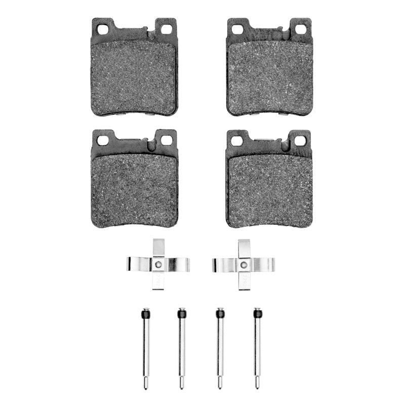 R1 Concepts R1 94-00 Mercedes-Benz E420 Rear Semi Met Pads & Hardware Kit