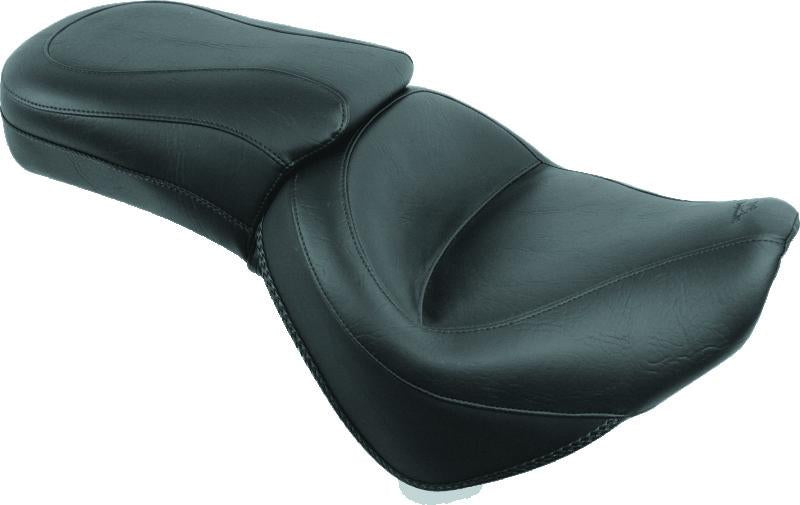 Mustang Motorcycle Mustang 10-13 Honda VT1300C Sabre,10-16 Stateline, 10-15 Interstate 1PC Seat - Black