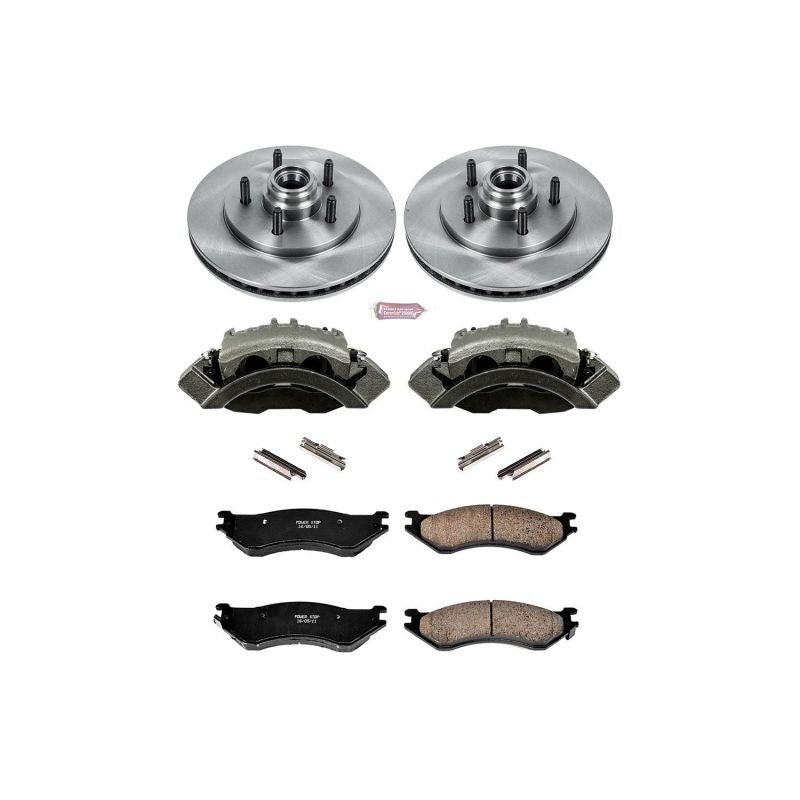 PowerStop Power Stop 00-02 Lincoln Navigator Front Autospecialty Kit w/Cals