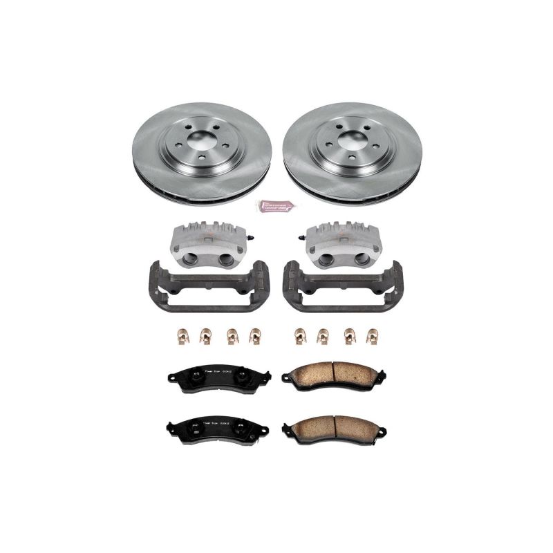 PowerStop Power Stop 1999 Ford Mustang Front Autospecialty Brake Kit w/Calipers