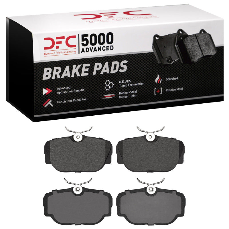 DFC 89-02 BMW Z1 Front/Rear 5000 Advanced Low Metallic Brake Pads