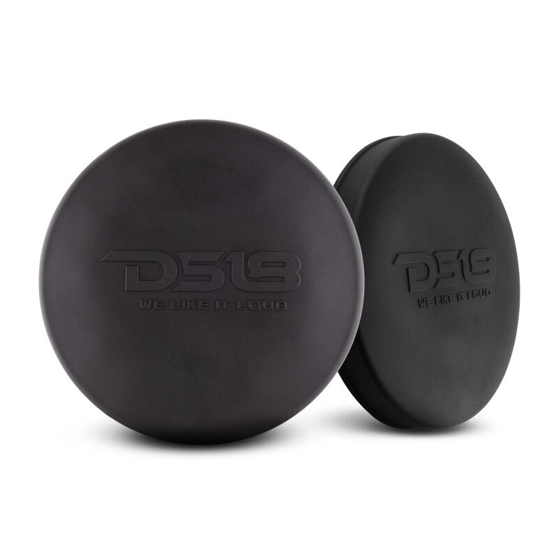 DS18 Marine Speaker Silicone Cover 8in For All Towers Speakers and Subwoofers Black