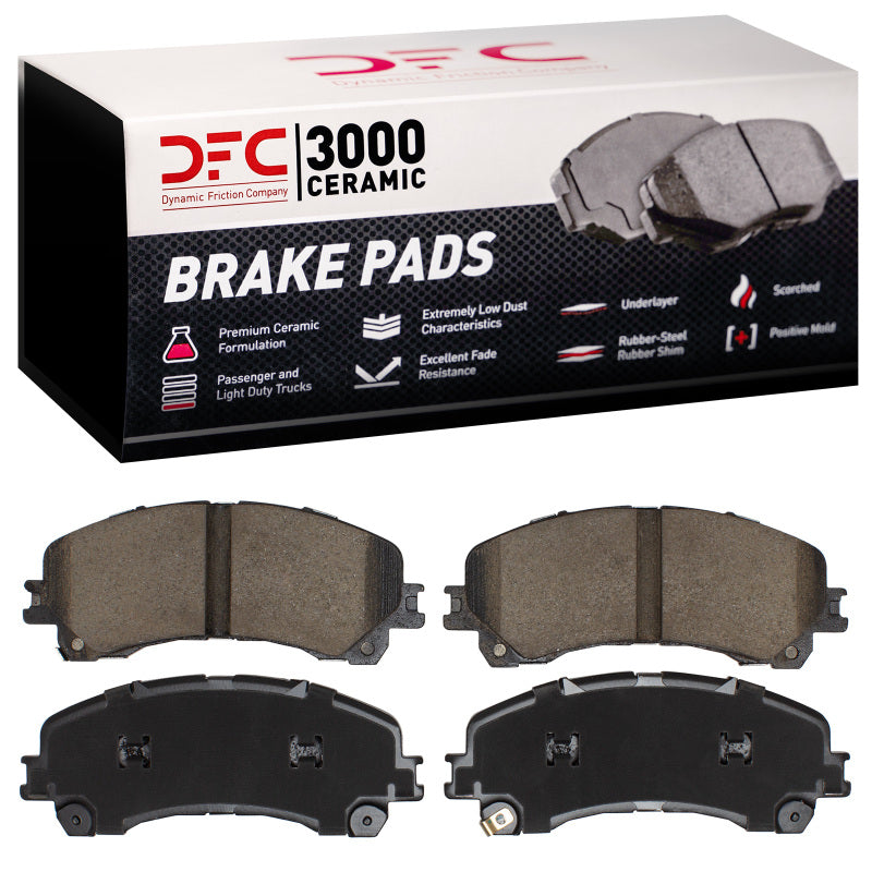 DFC 16-18 Chevrolet Colorado Front 3000 Ceramic Brake Pads