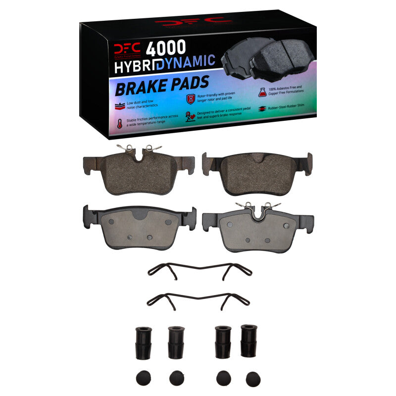 DFC 18-21 Volvo XC60/S60 Rear 4000 HybriDynamic Brake Pads and Hardware Kit
