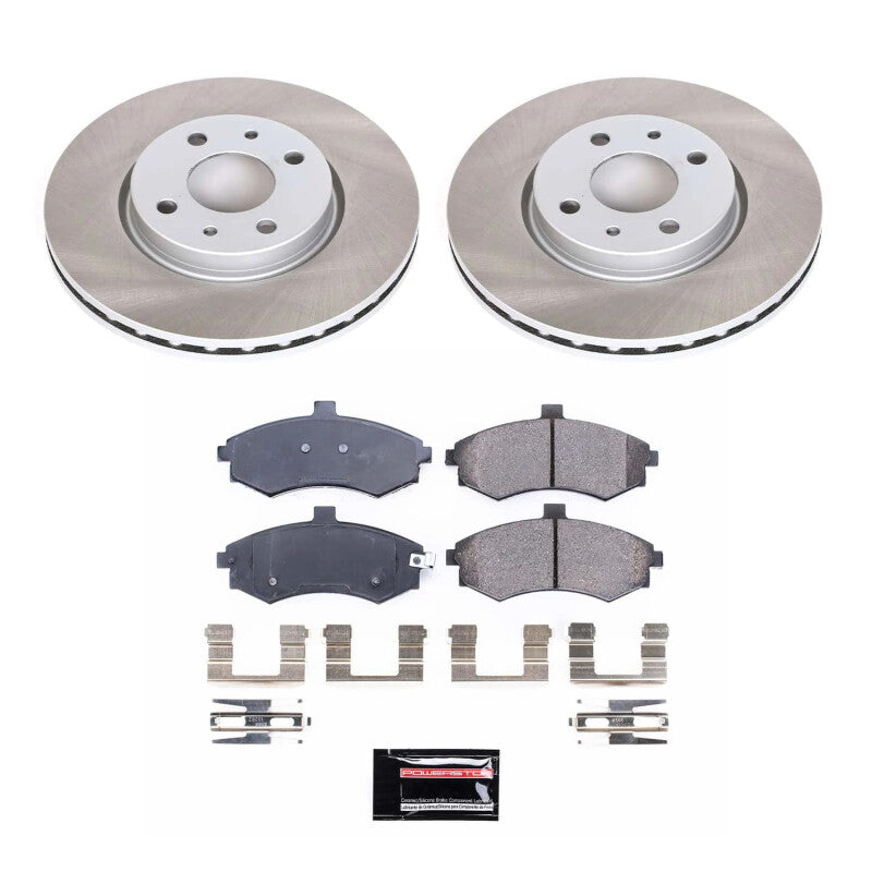 PowerStop Power Stop 02-05 Hyundai Elantra Front Semi-Coated Rotor Kit