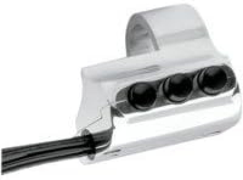 Performance Machine Switch Assembly 3 Button Right Side - Chrome