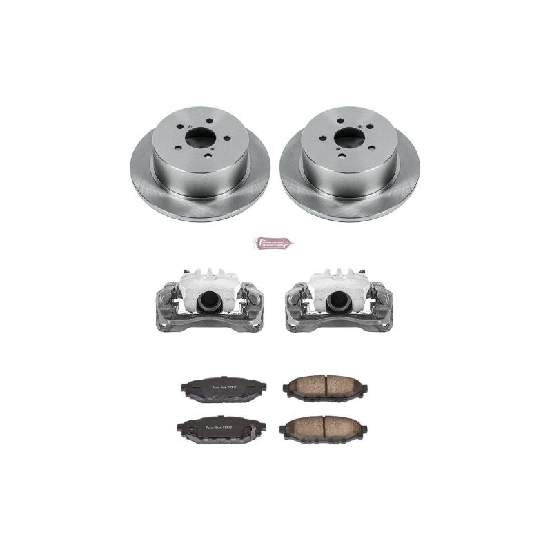 PowerStop Power Stop 06-09 Subaru Legacy Rear Autospecialty Brake Kit w/Calipers