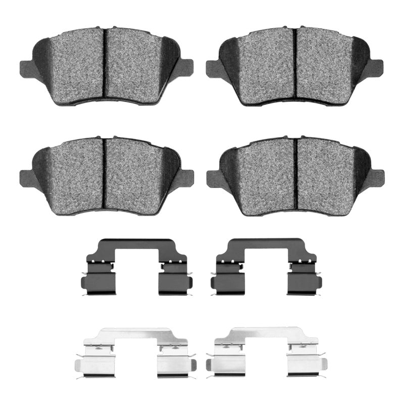 R1 Concepts R1 14-23 Ford Fiesta (USA/Canada) Front Euro Ceramic Brake Pads & Hardware Kit