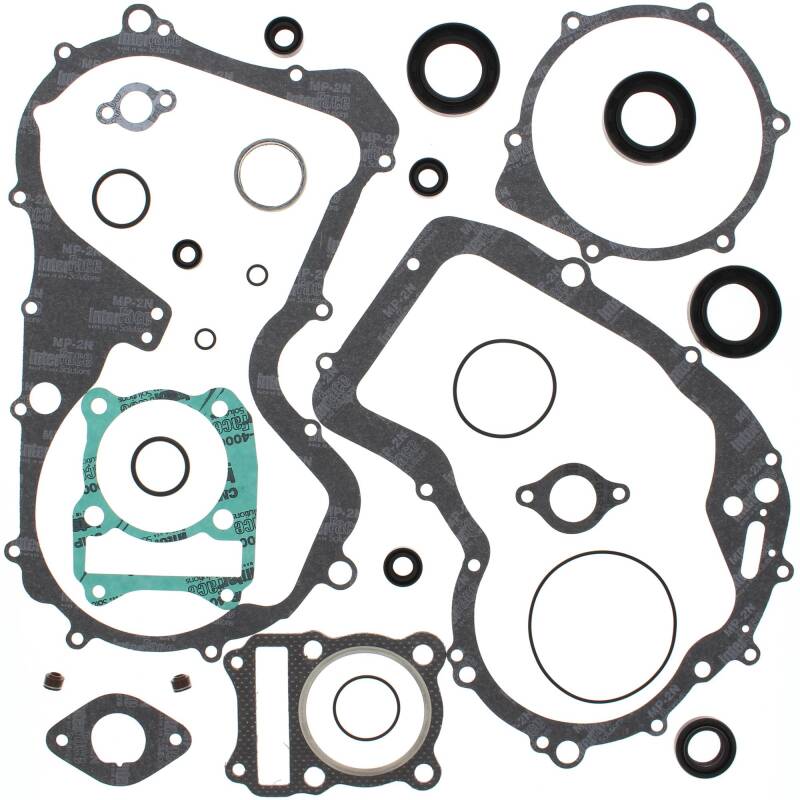 Vertex Pistons Vertex Gaskets 87-98 Suzuki LT-4WD 250 Quad Runner Complete Gasket Kit w/ Oil Seals