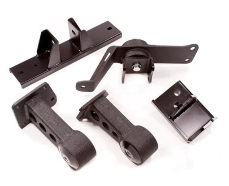 Innovative Mounts Innovative 00-09 Honda S2000 K-Series Black Steel Mounts 95A Bushings (K24 Engine)