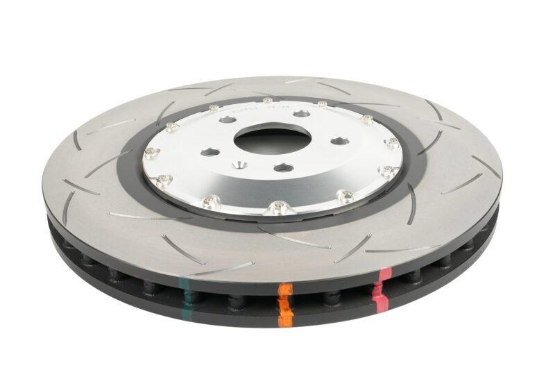 DBA 08-14 Mercedes Benz C63 5000 Series Slotted Front Brake Rotor w/Sliver Hat