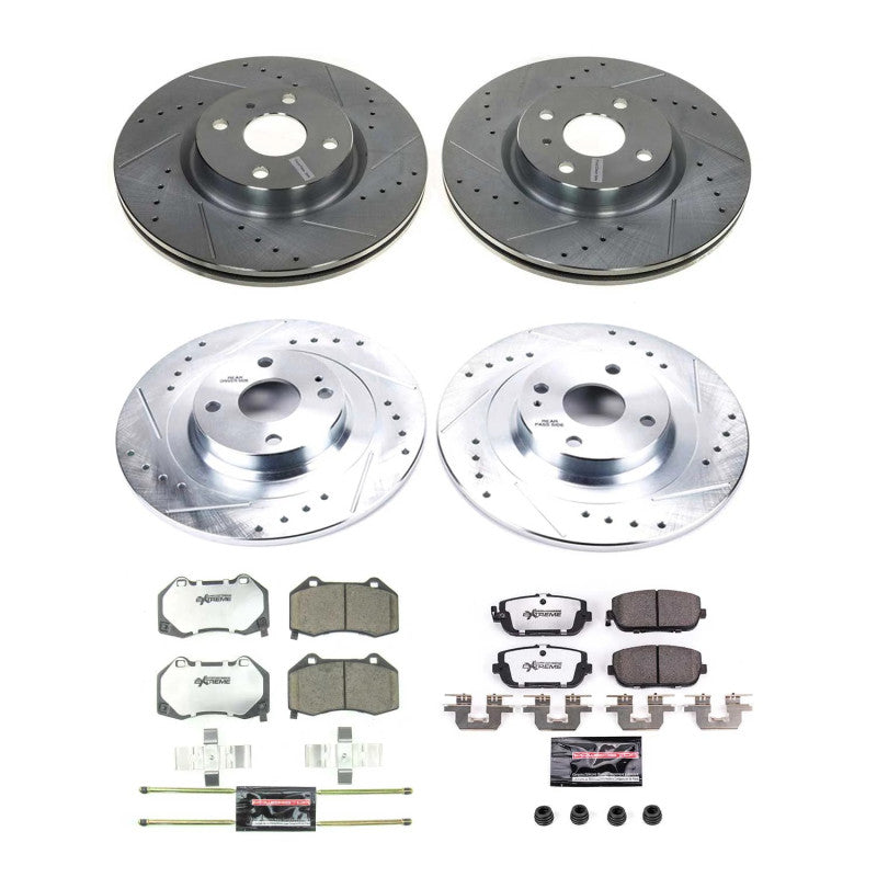 PowerStop Power Stop 16-22 Mazda MX-5 Miata Front & Rear Z26 Street Brake Kit