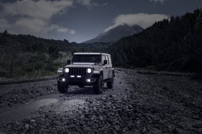 Hella Universal Black Magic 40in Tough Slim Curved Light Bar - Spot & Flood Light