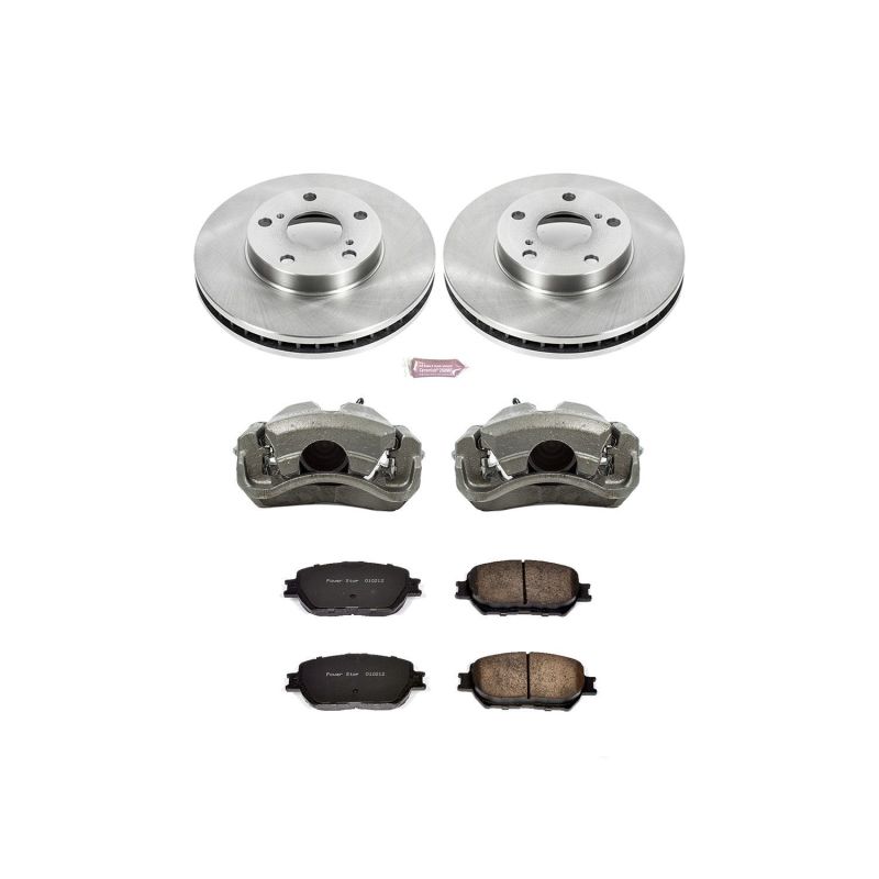 PowerStop Power Stop 02-06 Toyota Camry Front Autospecialty Brake Kit w/Calipers