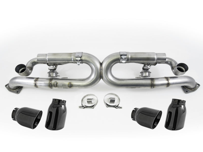 AWE Tuning Porsche 991 SwitchPath Exhaust for PSE Cars Diamond Black Tips