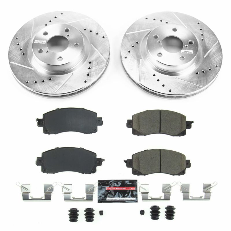 PowerStop Power Stop 17-19 Subaru Impreza Front Z23 Evolution Sport Brake Kit