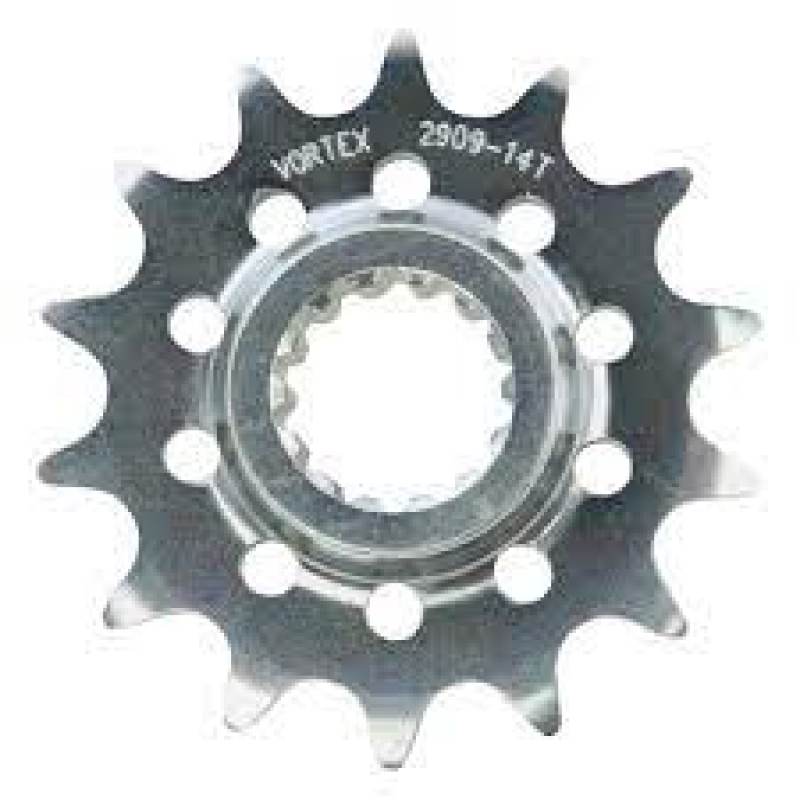 Vortex Racing Steel Front Sprocket 530 17 Tooth- Silver