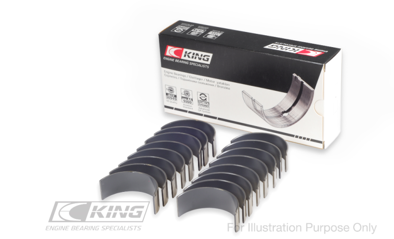 King Engine Bearings Ford V8/ 4.6L/5.4L SOHC (Size 0.05) Connecting Rod Bearing Set