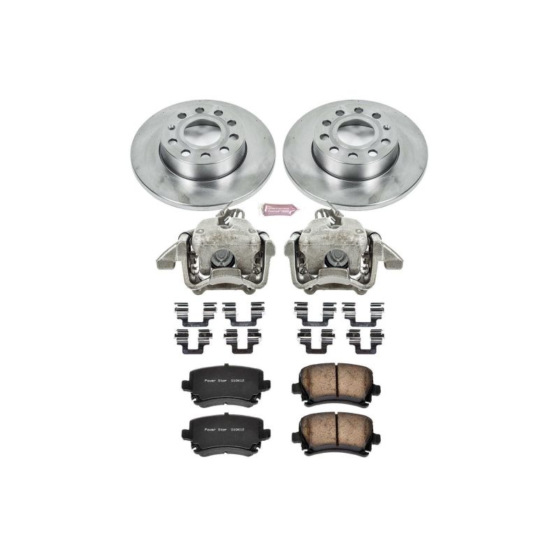 PowerStop Power Stop 2008 Audi A3 Rear Autospecialty Brake Kit w/Calipers