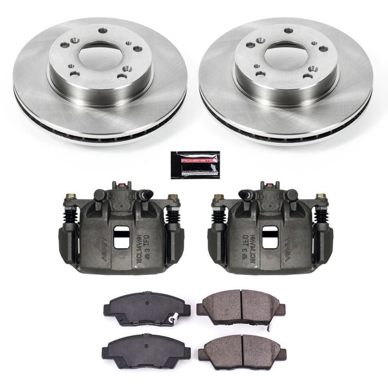 PowerStop Power Stop 11-15 Honda CR-Z Front Autospecialty Brake Kit w/Calipers
