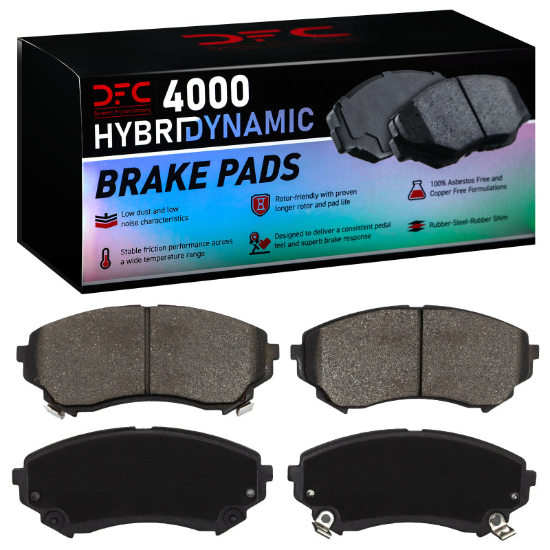 DFC 08-14 Cadillac Cts-V Front 4000 Hybridynamic Brake Pads