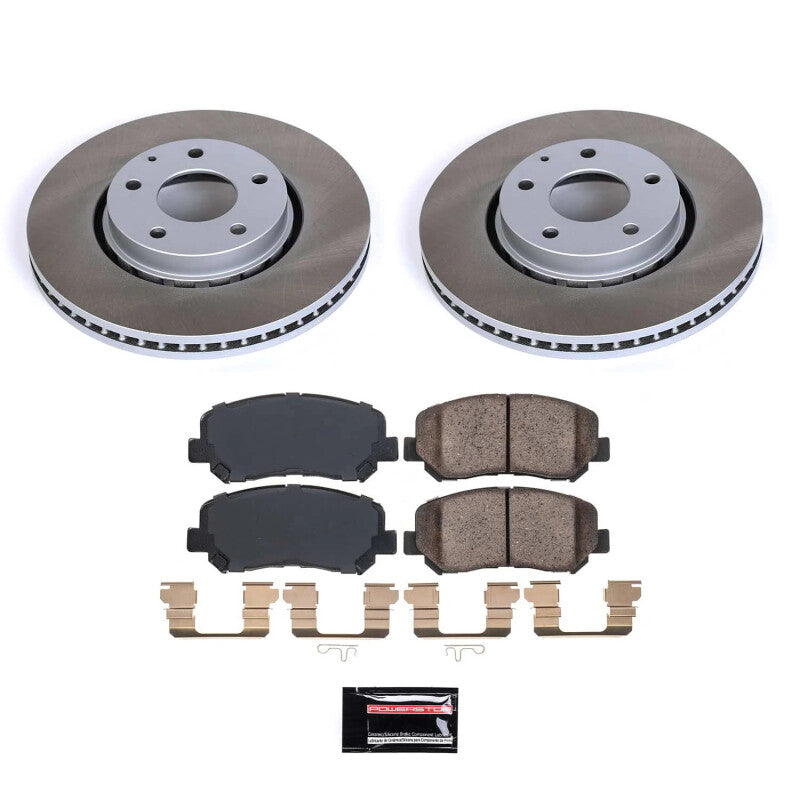 PowerStop Power Stop 16-23 Mazda CX-5 Front Semi-Coated Rotor Kit