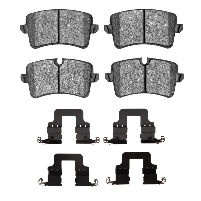 DFC 12-13 Audi A6 Quattro Rear 5000 Advanced Low Metallic Brake Pads and Hardware Kit