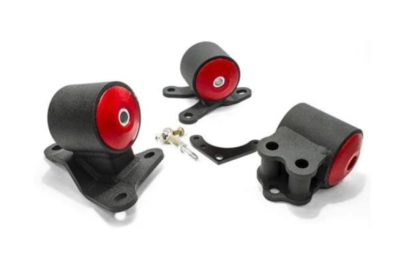 Innovative Mounts Innovative 92-95 Civic B-Series Black Steel Mounts 95A Bushings (Cable)