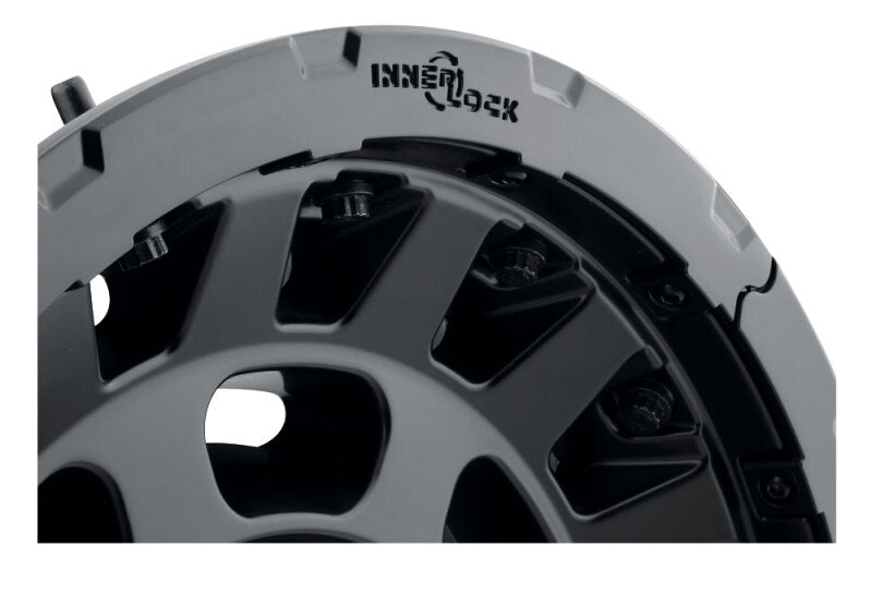 ICON Hammer Pro 17x8.5 / 6x5.5 / 25mm / 5.75in BS - Satin Black