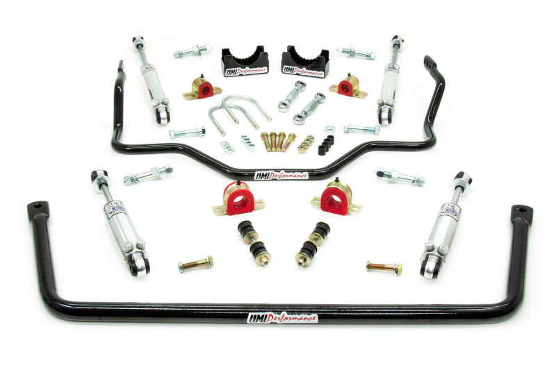 UMI Performance 73-87 GM C10 Handling Kit Stage 1.5 Viking Shocks - Black
