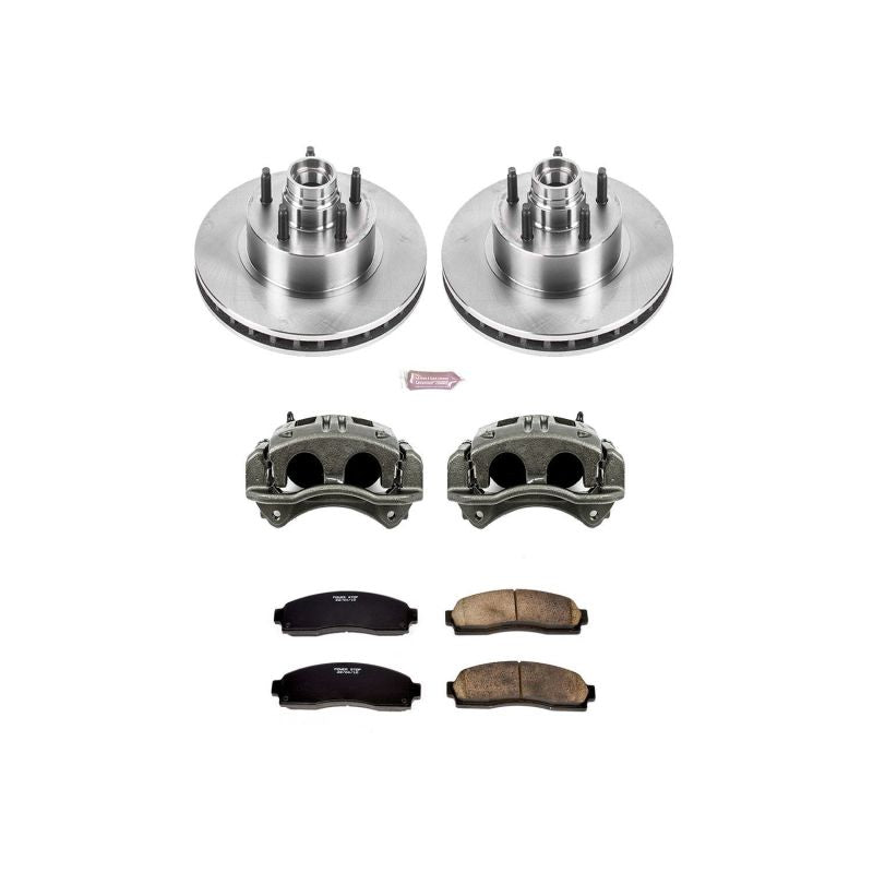 PowerStop Power Stop 10-11 Ford Ranger Front Autospecialty Kit w/Cals