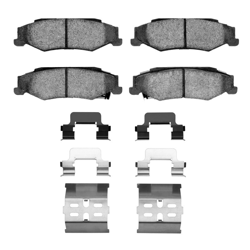 R1 Concepts R1 97-13 Cadillac XLR Rear Semi Met Pads & Hardware Kit