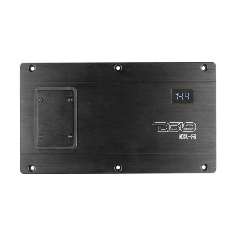 DS18 4-Channel Class-D Flush Mount Amp Full-Range 4x100 Watts RMS at4 ohm IP67 Waterproof Rating