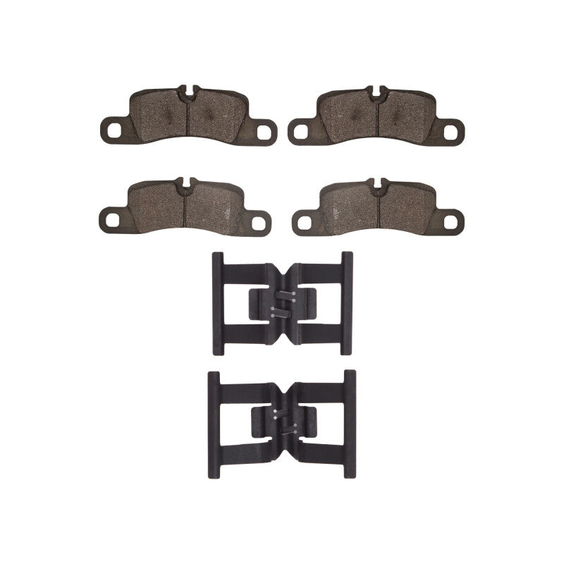 R1 Concepts R1 11-18 Porsche Cayenne Rear Ceramic Pads & Hardware Kit