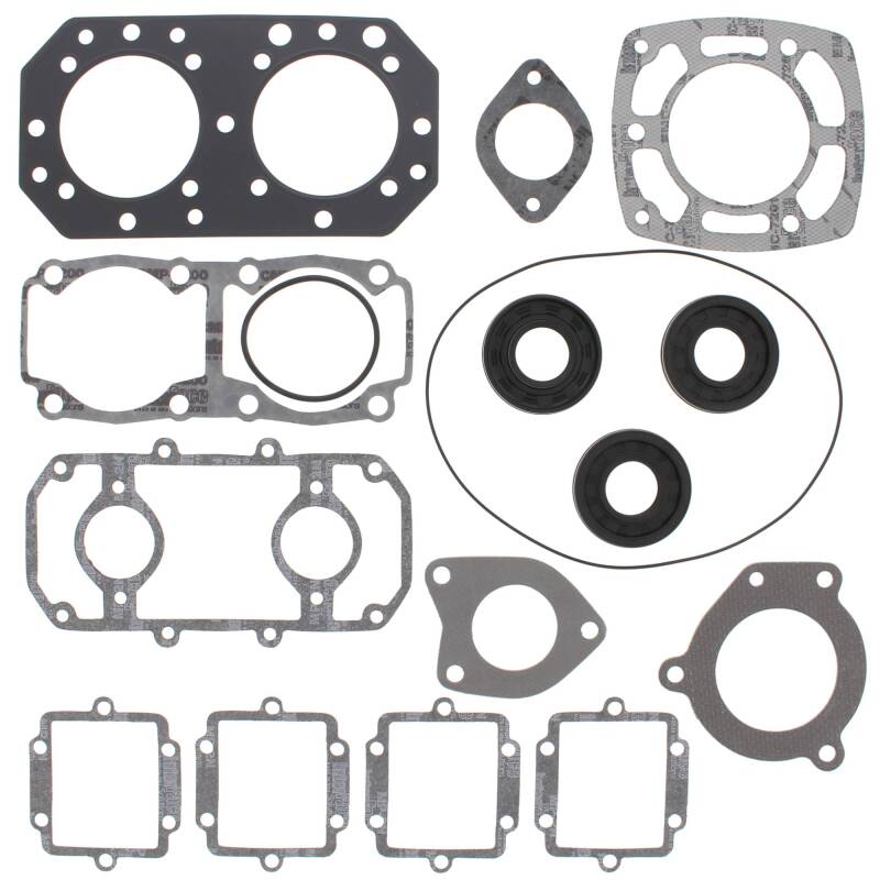 Vertex Pistons Vertex Gaskets 91-95 Kawasaki JS550 SX Complete Gasket Kit w/ Oil Seals