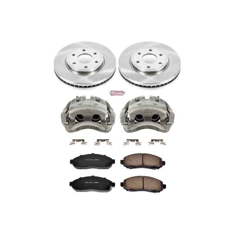 PowerStop Power Stop 05-18 Nissan Frontier Front Autospecialty Brake Kit w/Calipers