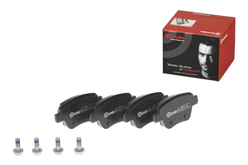 Brembo OE Brembo 10-13 Audi A3 Prem. Low-Met OE Equivalent Pad - Rear