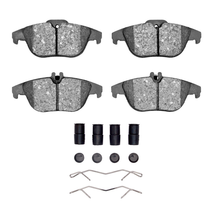 R1 Concepts R1 08-17 Mercedes-Benz C180 (Mexico) Rear Semi Met Pads & Hardware Kit