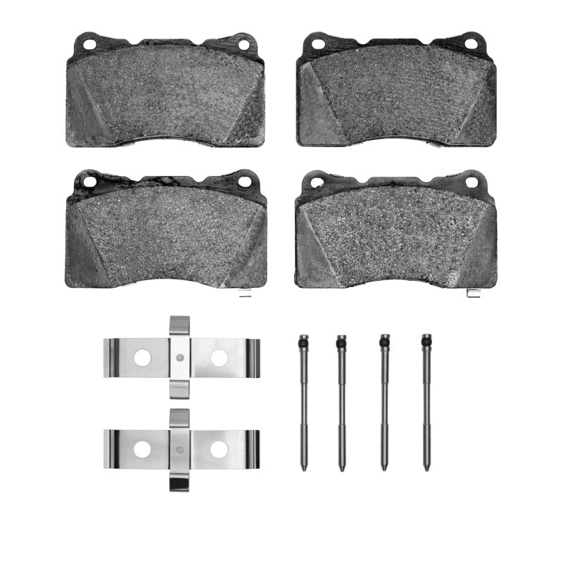 R1 Concepts R1 05-06 Ford GT Front Semi Met Pads & Hardware Kit