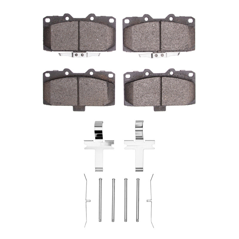 R1 Concepts R1 06-07 Subaru Impreza Front Semi Met Pads & Hardware Kit