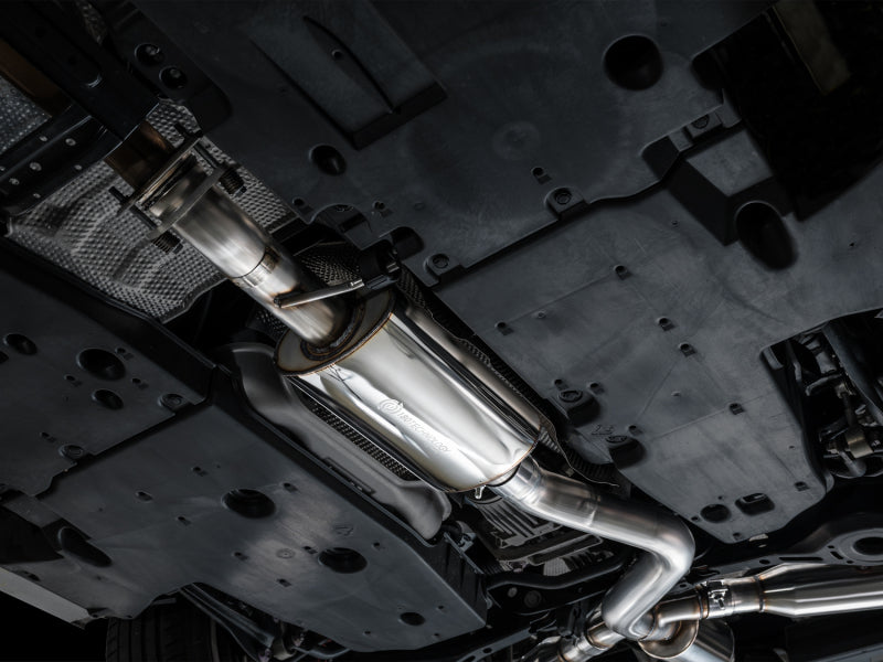 AWE Tuning 23-24 Toyota GR Corolla Touring Edition Cat-Back Exhaust - Chrome Silver Tips