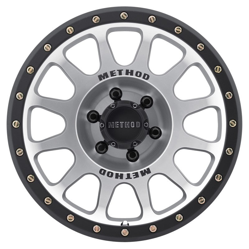 Method Wheels Method MR305 NV 18x9 0mm Offset 6x5.5 108mm CB Machined/Black Street Loc Wheel