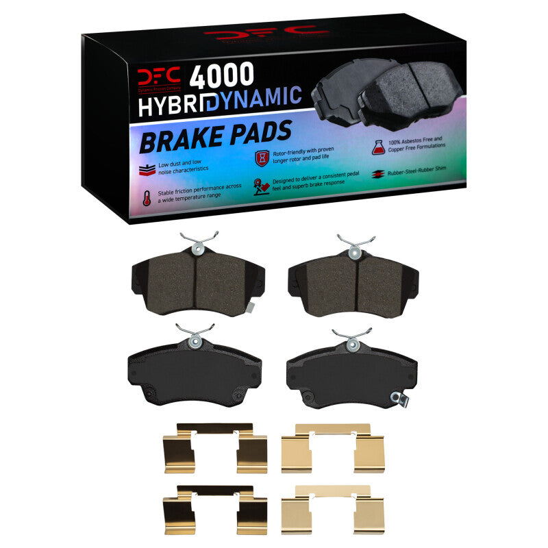 DFC 03-09 Chrysler PT Cruiser Front 4000 HybriDynamic Brake Pads and Hardware Kit